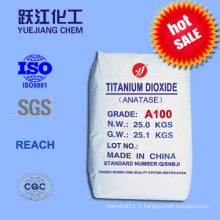 Utilisation générale Anatase Titanium Dioxide A100 à haute pureté